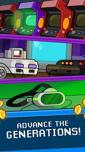 Press Start: Video Game Story (Пресс Старт) [МОД Много денег] APK Android Screenshot 4