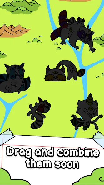 Raccoon Evolution: Idle Mutant (Раккун Эволюция) [МОД Premium] APK Android Screenshot 3
