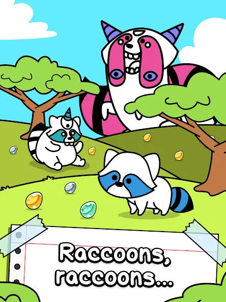 Raccoon Evolution: Idle Mutant (Раккун Эволюция) [МОД Premium] APK Android Screenshot 5