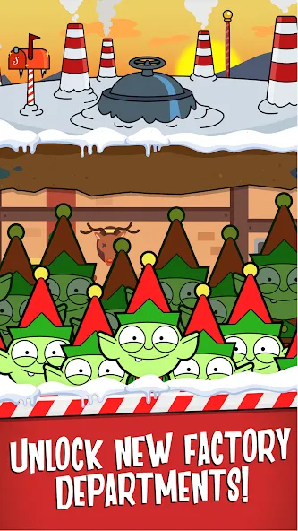Santa’s Capitalist Factory [МОД Все открыто] APK Android Screenshot 4