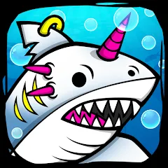 Shark Evolution: Idle Game (Шарк Эволюшн) [МОД Unlocked] APK Android