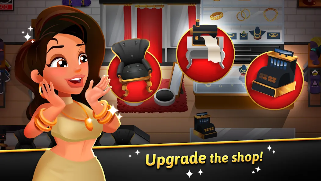 Hip Hop Salon Dash Beauty Game (Хипхоп салон Дэш красивая игра) [МОД Меню] APK Android Screenshot 4