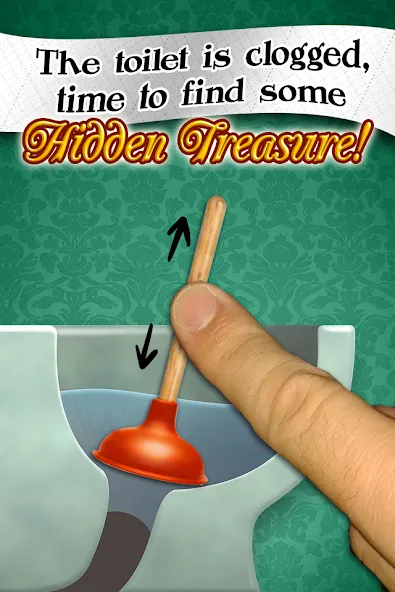 Toilet Treasures: WC Simulator (Труалет Трежерс) [МОД Много денег] APK Android Screenshot 1