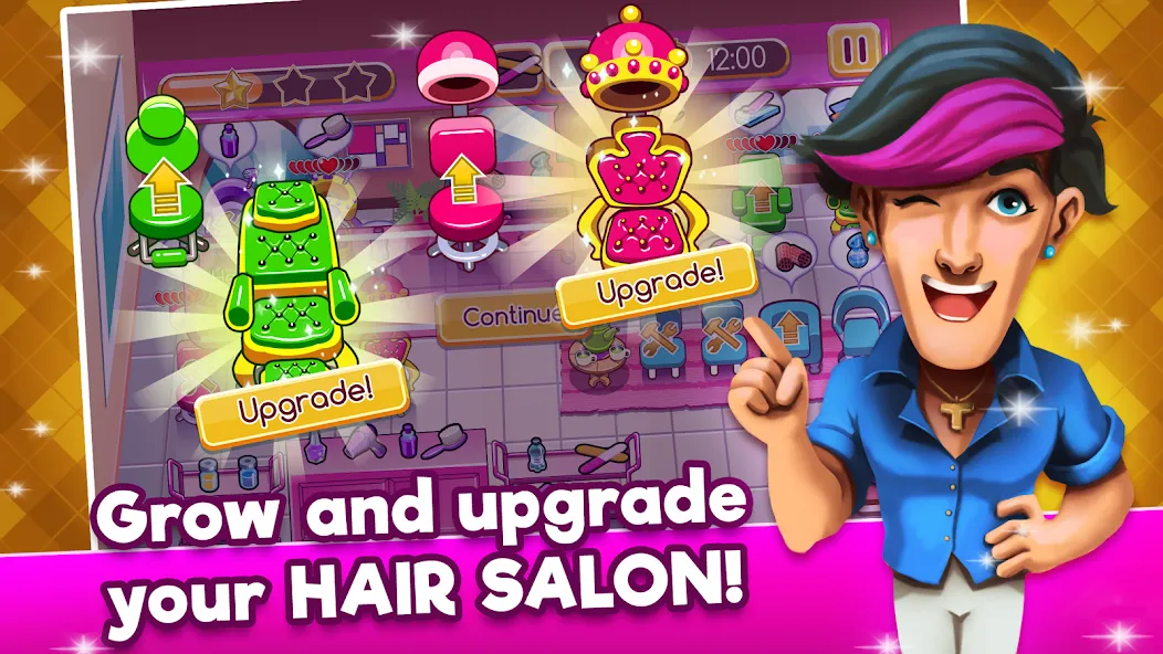 Beauty Salon: Parlour Game (Бьютисэлон) [МОД Бесконечные монеты] APK Android Screenshot 2