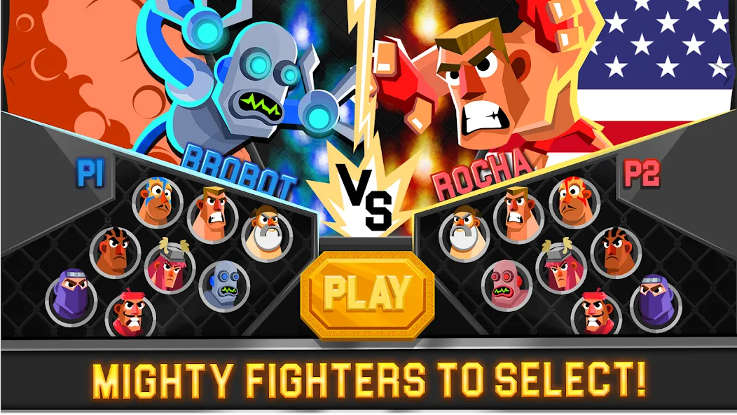 UFB 3: MMA Fighting Game (УФБ 3) [МОД Бесконечные монеты] APK Android Screenshot 2