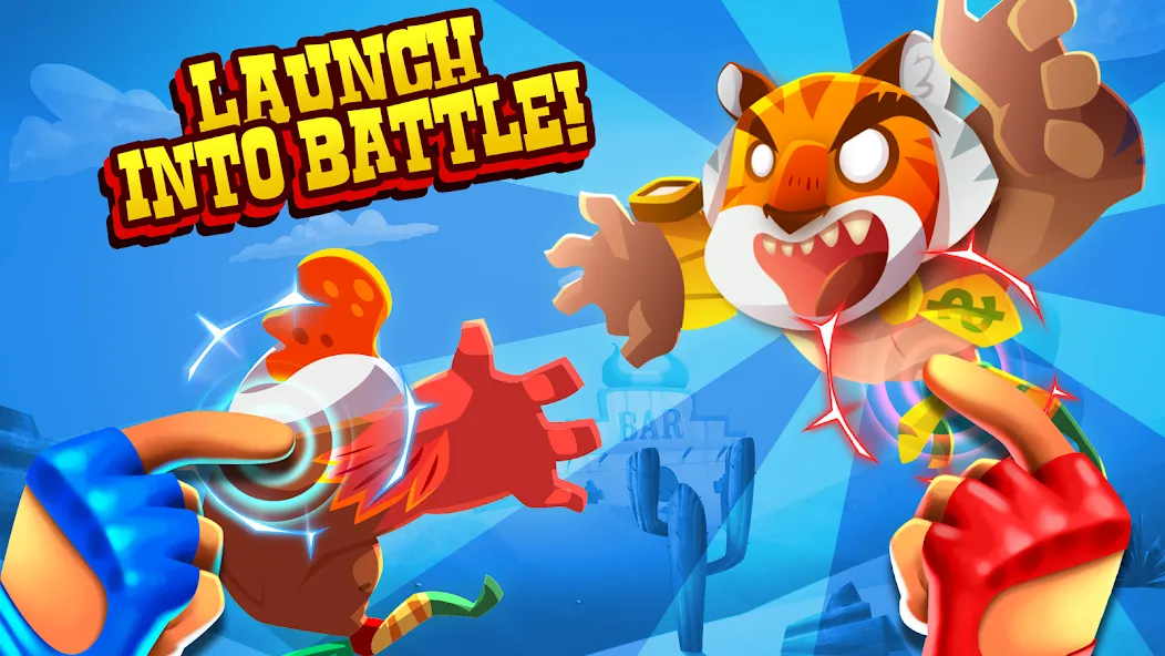 UFB Lucha Libre: Fight Game (УФБ Луча Либре) [МОД Бесконечные монеты] APK Android Screenshot 2