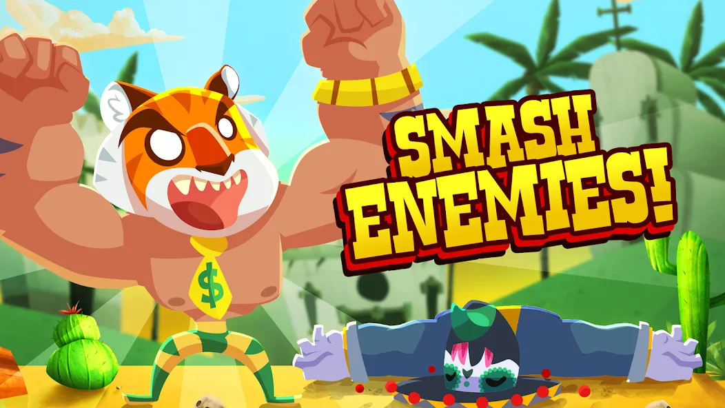 UFB Lucha Libre: Fight Game (УФБ Луча Либре) [МОД Бесконечные монеты] APK Android Screenshot 4