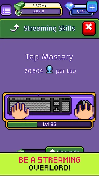 xStreamer: Idle Simulator Game (хСтример) [МОД Меню] APK Android Screenshot 5