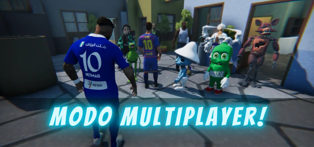 Nextbots Memes BR: Online/MP (Некстботс Мемес БР) [МОД Все открыто] APK Android Screenshot 1