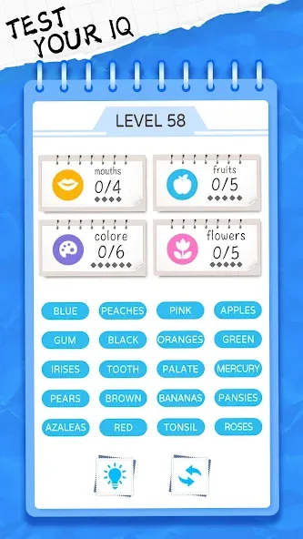 Word Sort: Association Connect (Соннект Колорс) [МОД Unlocked] APK Android Screenshot 5
