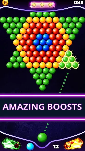 Bubble Shooter Classic (Бабл Шутер Классик) [МОД Unlocked] APK Android Screenshot 1