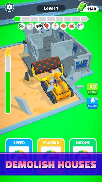 Home Builder 3D ! [МОД Unlocked] APK Android Screenshot 1