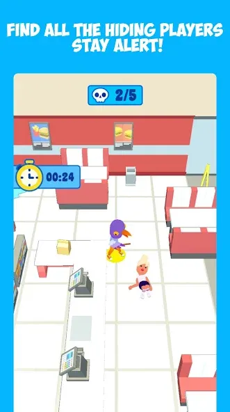 A4 Hide and Seek [МОД Unlocked] APK Android Screenshot 2