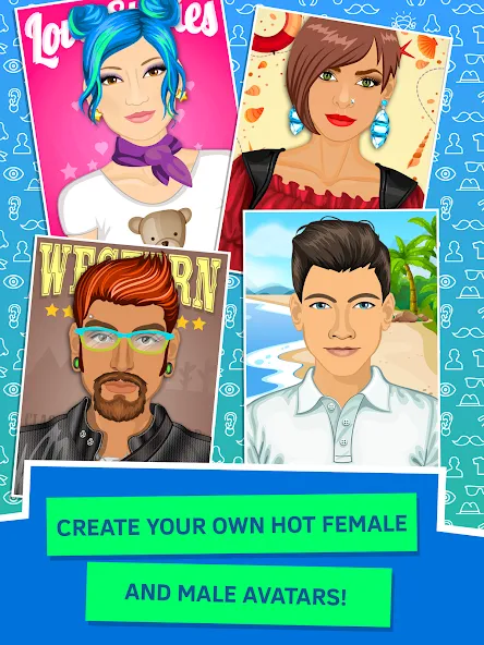Avatar Creator App (Аватар Создатель) [МОД Все открыто] APK Android Screenshot 1