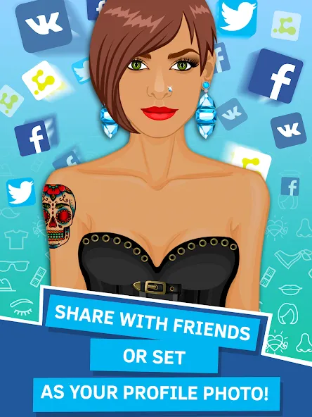 Avatar Creator App (Аватар Создатель) [МОД Все открыто] APK Android Screenshot 5