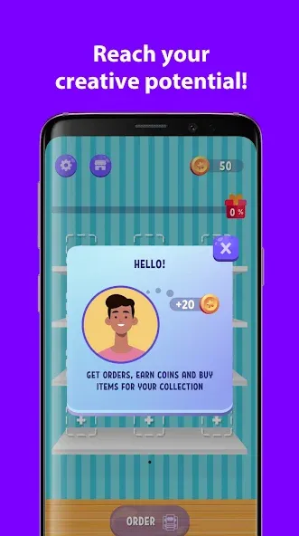 A4 Aquaprint workshop challeng [МОД Меню] APK Android Screenshot 2