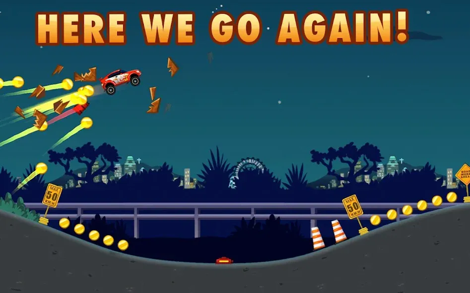 Extreme Road Trip 2 (Экстримпоездка 2) [МОД Unlocked] APK Android Screenshot 1