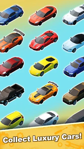 Car Mechanic Tycoon (Кар Механик Тайкун) [МОД Все открыто] APK Android Screenshot 1