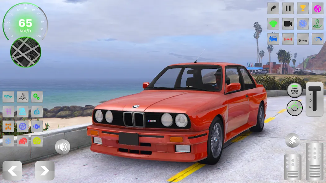 Classic Drift: E30 BMW Racer (Классический дрифт) [МОД Mega Pack] APK Android Screenshot 1