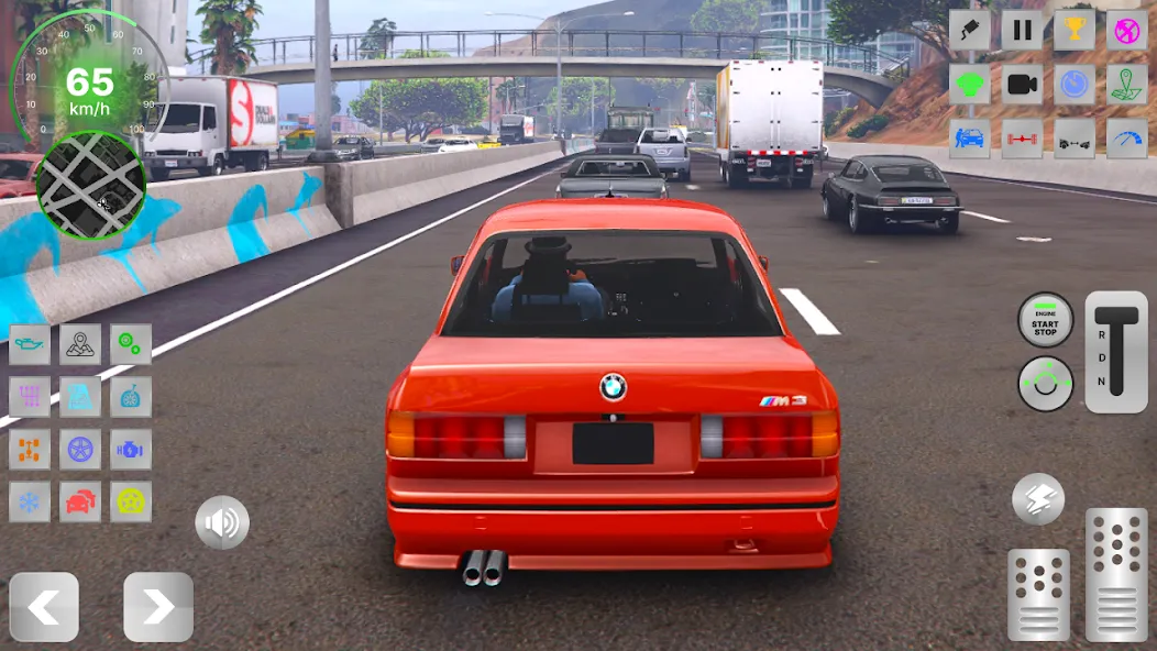 Classic Drift: E30 BMW Racer (Классический дрифт) [МОД Mega Pack] APK Android Screenshot 2