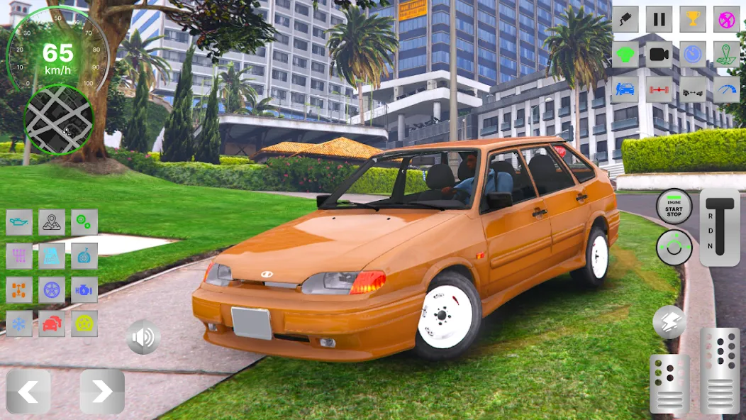 Четырка: Русский Дрифт Зима [МОД Бесконечные монеты] APK Android Screenshot 1