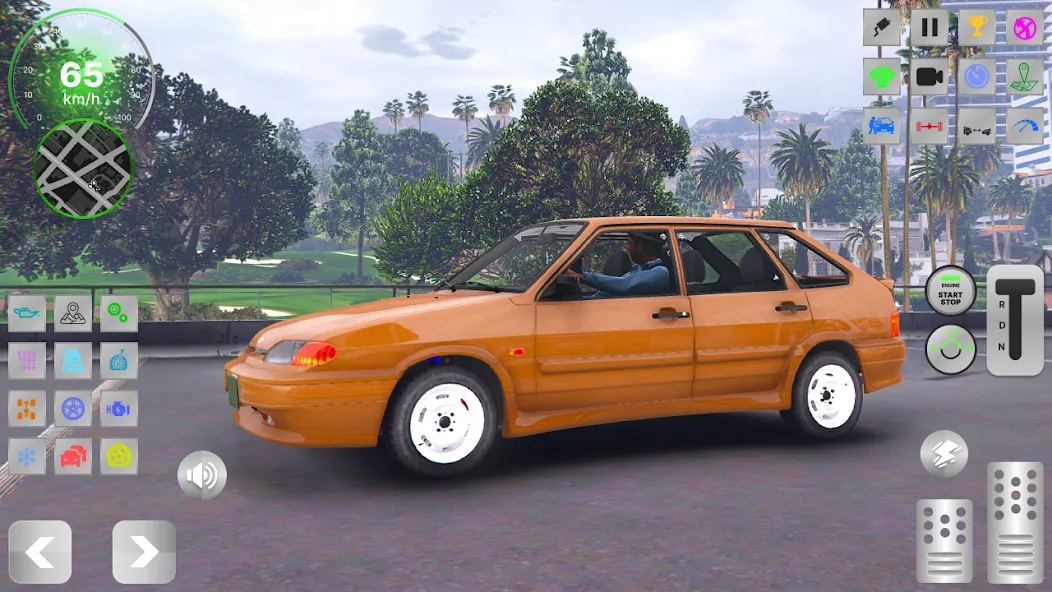 Четырка: Русский Дрифт Зима [МОД Бесконечные монеты] APK Android Screenshot 3