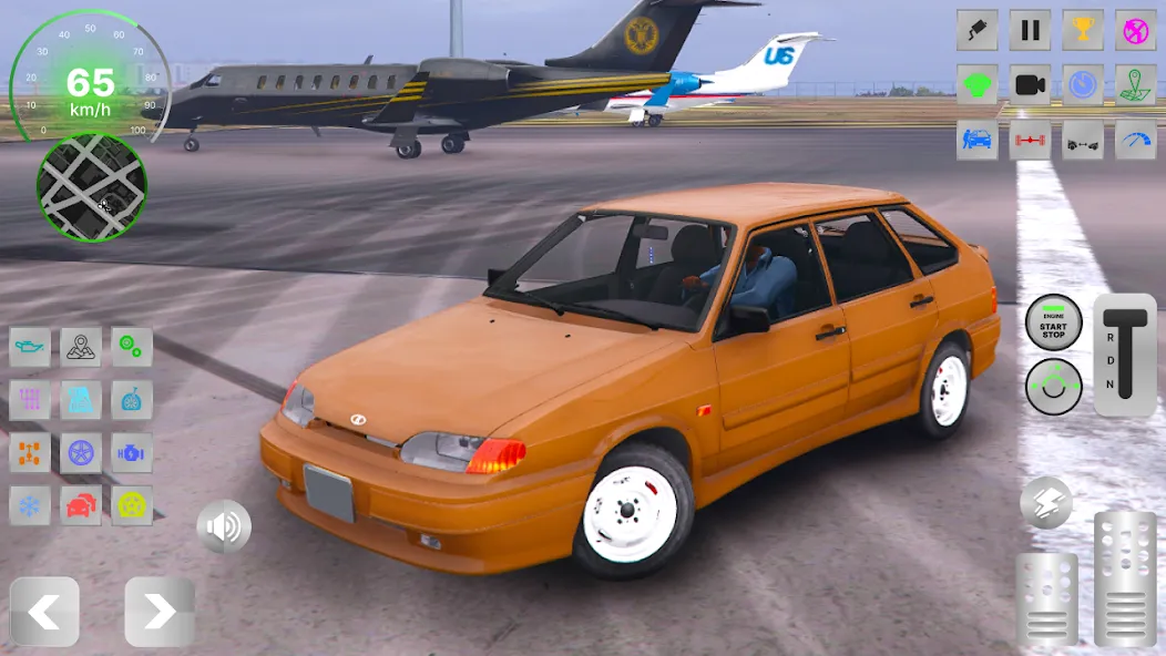 Четырка: Русский Дрифт Зима [МОД Бесконечные монеты] APK Android Screenshot 5