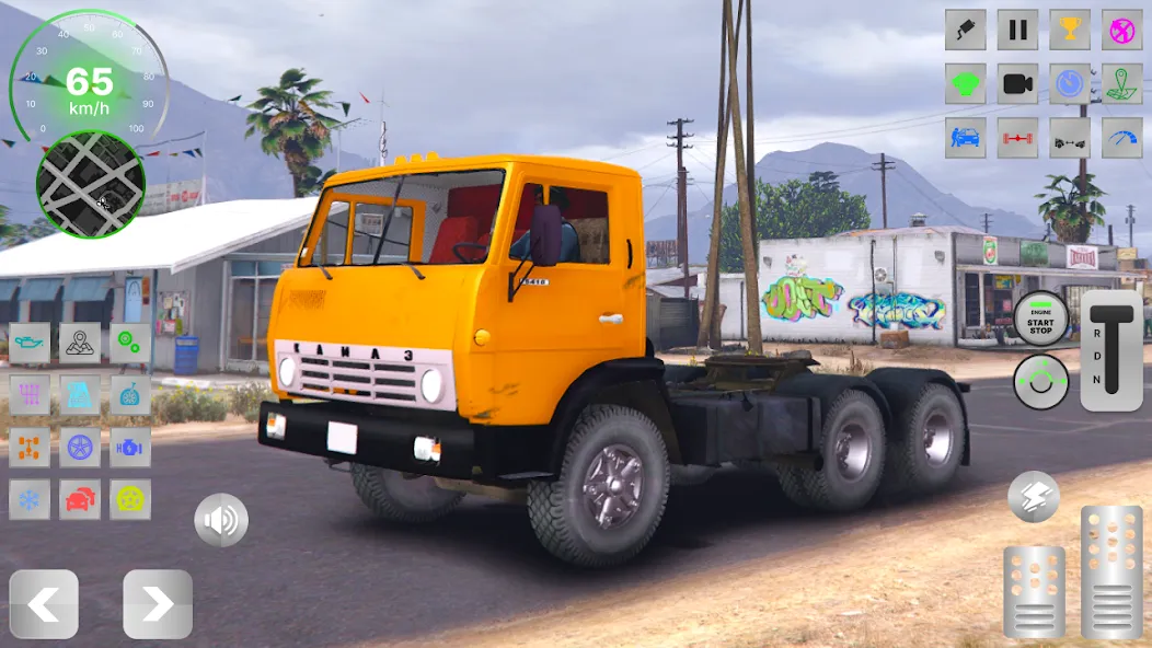 KAMAZ: Ultimate Russian Truck [МОД Все открыто] APK Android Screenshot 3