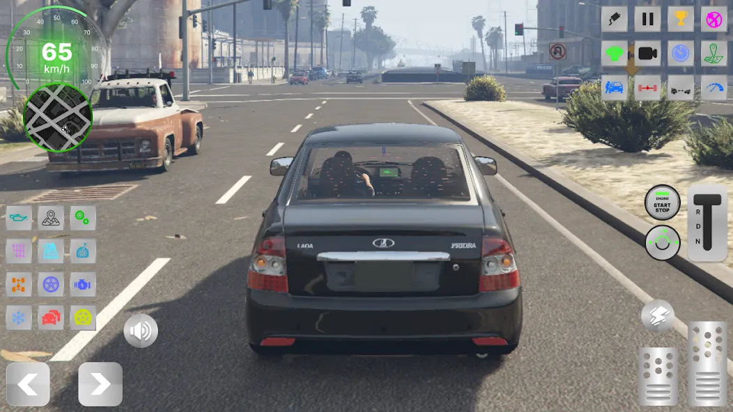 Лада Приора - Дрифт по России [МОД Все открыто] APK Android Screenshot 2