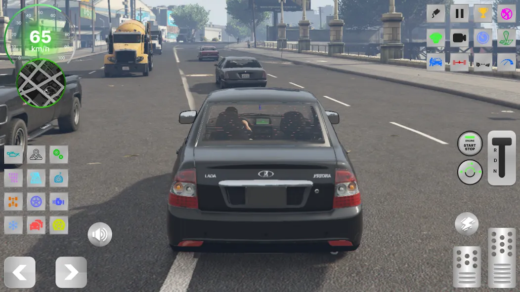 Лада Приора - Дрифт по России [МОД Все открыто] APK Android Screenshot 4