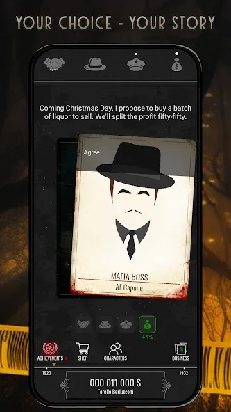 Mafia History (Зэ Хистори оф зэ Мафиа) [МОД Unlocked] APK Android Screenshot 1