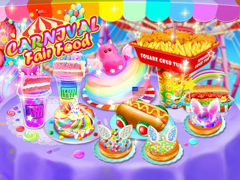 Unicorn Chef Games for Teens (Юникорн Шеф Игры для Подростков) [МОД Mega Pack] APK Android Screenshot 1