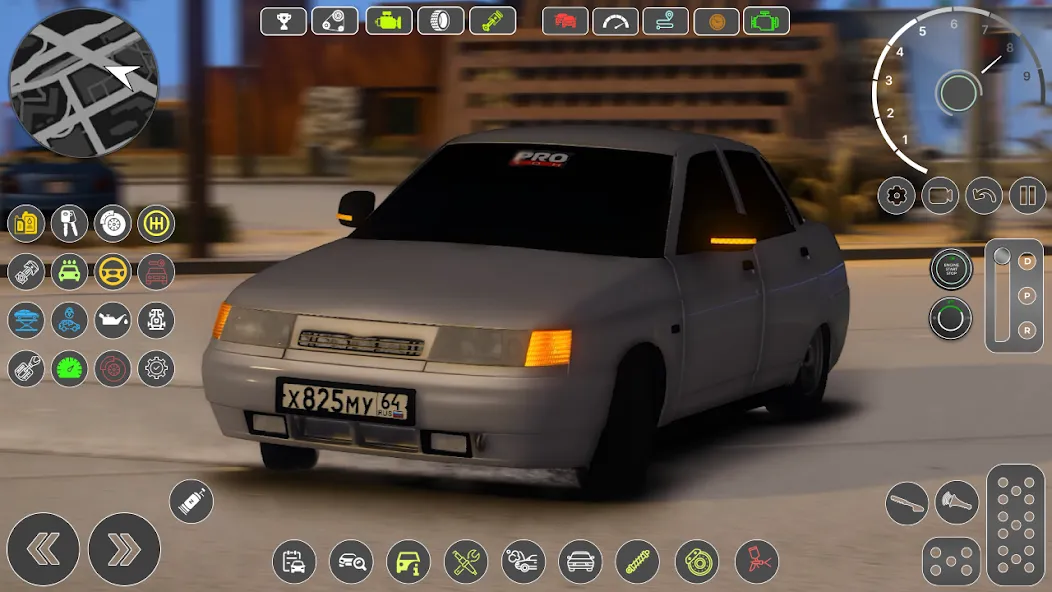 Lada 2110 Special Unit Race [МОД Mega Pack] APK Android Screenshot 2