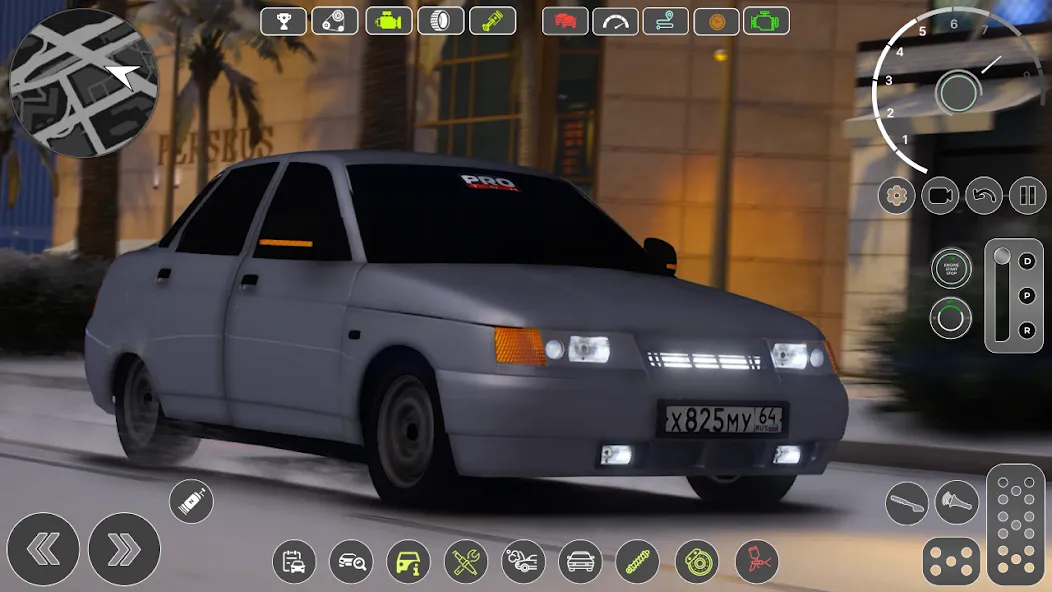 Lada 2110 Special Unit Race [МОД Mega Pack] APK Android Screenshot 4