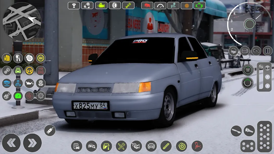 Lada 2110 Special Unit Race [МОД Mega Pack] APK Android Screenshot 5