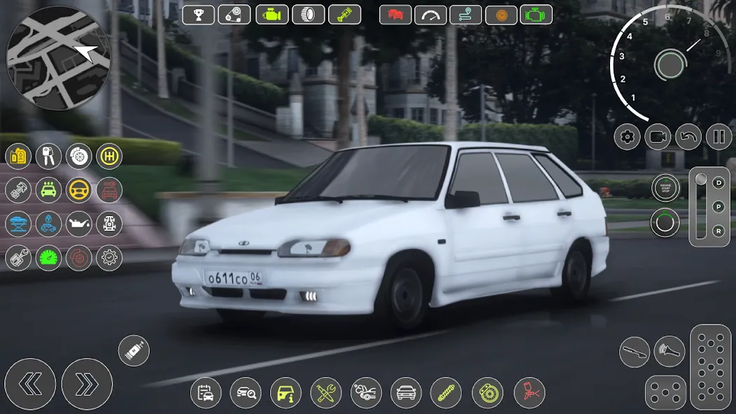 2114 LADA Russian Streets Drag [МОД Бесконечные монеты] APK Android Screenshot 3