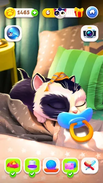 My Cat - Virtual pet simulator (Мой кот) [МОД Все открыто] APK Android Screenshot 3