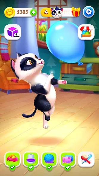 My Cat - Virtual pet simulator (Мой кот) [МОД Все открыто] APK Android Screenshot 4