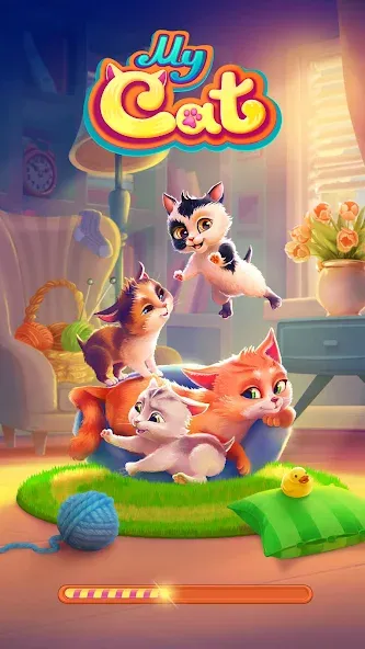 My Cat - Virtual pet simulator (Мой кот) [МОД Все открыто] APK Android Screenshot 5