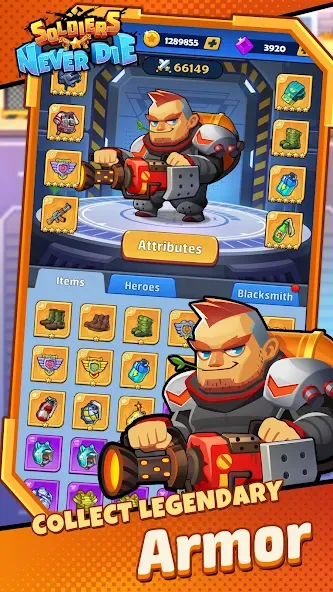 Soldiers Never Die (Солджерс Невер Дай) [МОД Mega Pack] APK Android Screenshot 3