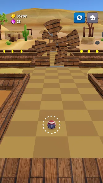 Mini Golf Game - Putt Putt 3D (Мини Гольф Челлендж) [МОД Все открыто] APK Android Screenshot 2