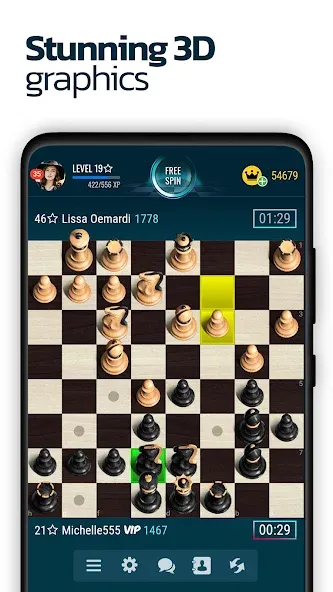 Chess Online [МОД Mega Pack] APK Android Screenshot 1