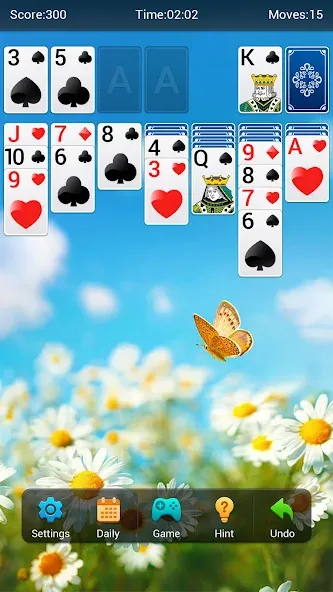 Solitaire [МОД Бесконечные монеты] APK Android Screenshot 2