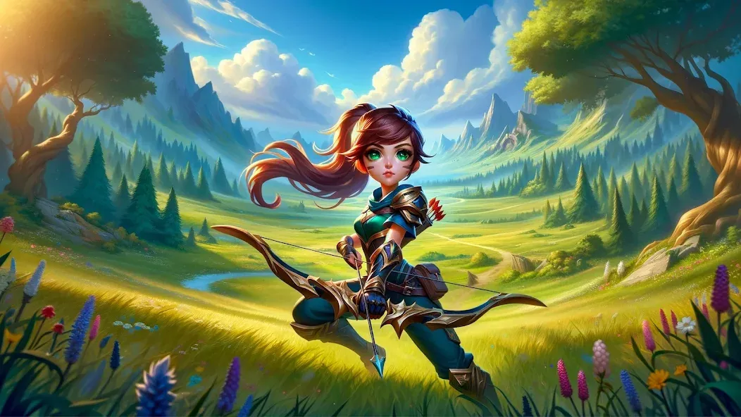 Archer Hunter - Adventure Game (Арчер Хантер) [МОД Unlocked] APK Android Screenshot 1