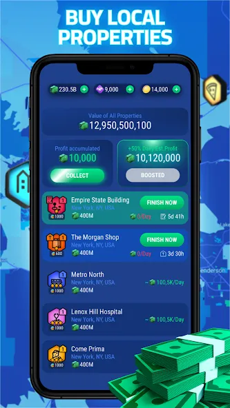 Landlord Go - Real Estate Game (Лэндлорд ГО) [МОД Unlocked] APK Android Screenshot 4