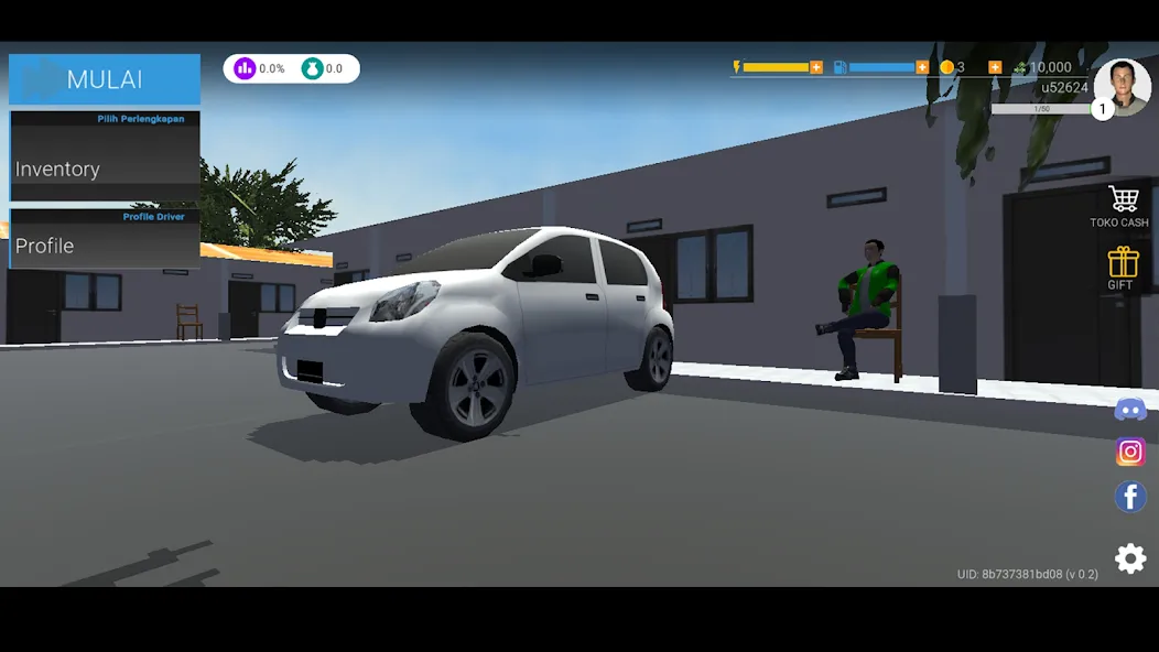 Taxi Online Simulator ID (Такси онлайн симулятор ) [МОД Меню] APK Android Screenshot 2