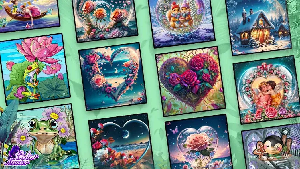 Color Master - Color by Number (Колор Мастер Про) [МОД Все открыто] APK Android Screenshot 1