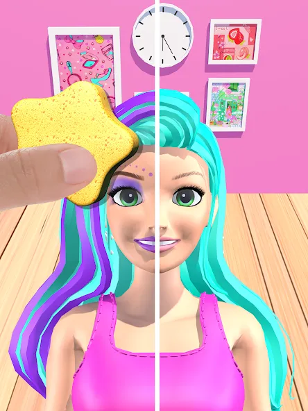 Color Reveal Suprise Doll Game (Цветной сюрпризный кукольный игровой набор) [МОД Mega Pack] APK Android Screenshot 5