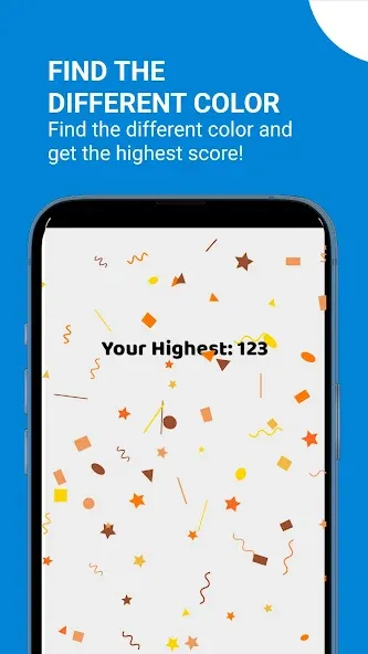 Color Blind Test Game [МОД Unlocked] APK Android Screenshot 2