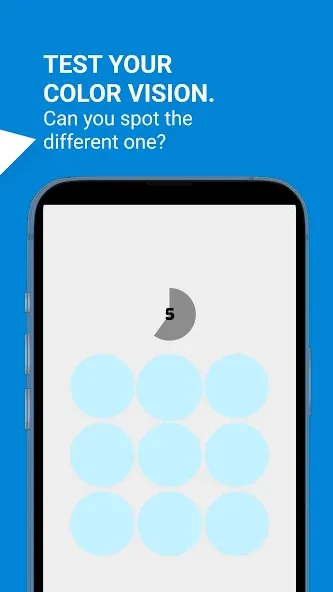 Color Blind Test Game [МОД Unlocked] APK Android Screenshot 3